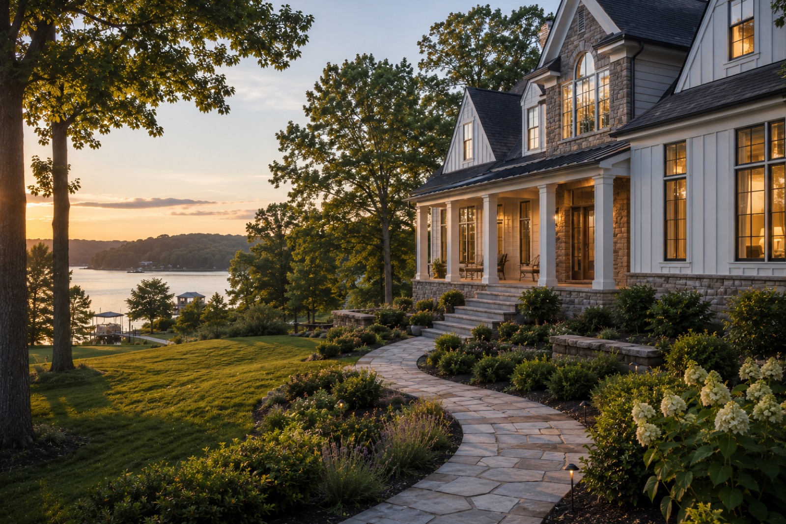 A home sold for cash